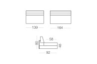 Matrix - 2 seater sofa