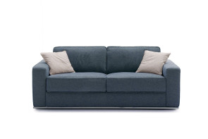 Sofa convertible into bed with electrowelded frame Eddie