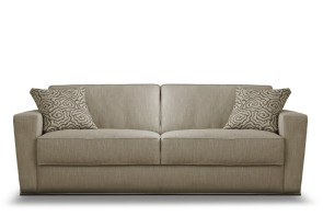 Shorter couch with storage chaise longue.