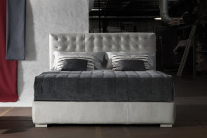 Fiji double bed with storage box