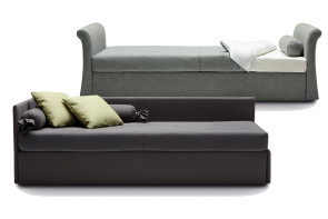 Jack single bed with pull-out bed