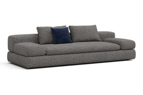 Sofa bed with a deep seat Rufus