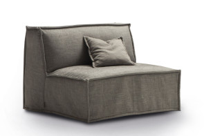 Tommy single folding armchair bed.