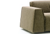 Detail of Parker armchair armrest.