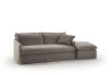 This ottoman is made to match Clarke sofas and sofa beds