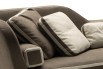 Squared cushions with bands cm 50x50 