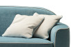 Squared cushions with piping cm 43x43, also with goose down filling