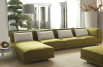 Dennis feather backrest cushions and lumbar cushions.