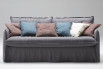Squared cushions in two sizes: 40x40 and 50x50 cm