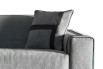 Cushion with elegant decorative band