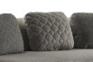 Plain and tufted throw cushions for Goodman sofa