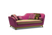 Modern divan Jeremie-EVO in pink and yellow
