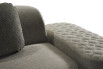 Detail of the tufted maxi armrest