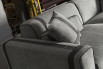 Detail of the elegant inserts in a contrasting colour.
