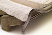 Feet and mattress detail.