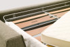 Detail of the beech plywood slats. 