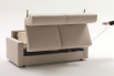 The sofa can be opened and closed with a remote control.