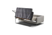 Sofa bed opening: pull the base on the floor