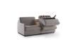 You can fold out the two beds separately