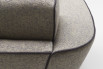 Detail of the armrest rear part