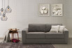 Prince couch bed with metal base