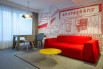 Parker sofa bed at the Radisson Red Hotel of Bruxelles
