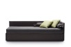Jack 2 sofa bed with decorative cushions and roll cushions