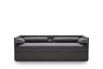 Jack 1 sofa bed with armrests, backrest, and decorative roll cushions