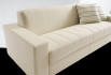 Matrix sofa is characterised by a one-piece seat cushion with checked quilting.