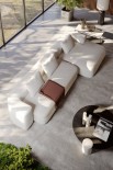 Large modular corner sofa designed for centre-room placement
