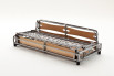 Opening mechanism with slatted base (option)