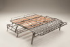 Opening system with slatted bed base
