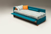 Antigua bed hides a handy pull-out extra bed