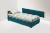 Antigua bed side board can be fastened to the wall