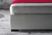 Detail of the bed slim bed-frame