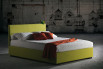 Malibu bed with headboard and storage box.