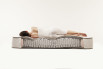 Double springing to make the mattress perfectly adapt ot the body weight