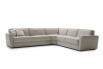 Corner sofa bed turns into double bed