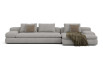 Rufus as a sectional sofa bed with chaise longue