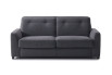 2 seater in dark grey fabric