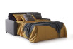 Sofa bed open with french double bed