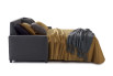 The bed length once open is 218 cm