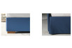 Bed-frame with feet and bed-frame with valance