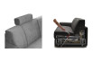 Accessories: pullout casters to easily move the bed, headrest (to be purchased from a separate product card).