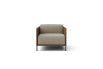Two-tone armchair bed with narrow armrest Marsalis