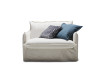 Country chic lounge armchair cm 115