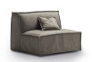 Tommy single folding armchair bed.