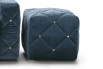 Douglas button tufted square ottoman.