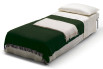 Willy Pouf ottoman bed - open single model