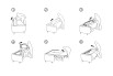 Charles sofa bed opening diagram